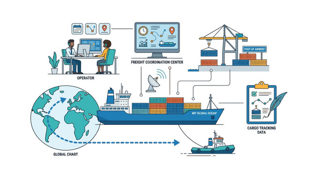 Global Shipping Logistics and Cargo Tracking System