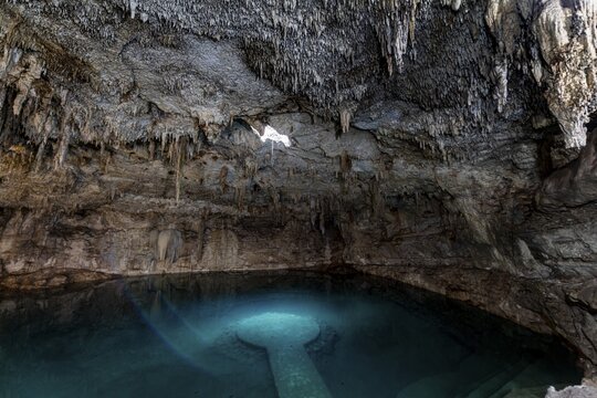 Cenote Suytun, Valladolid, Yucatan, Mexico