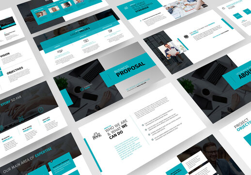 Business Proposal Presentation Slide Deck  Template