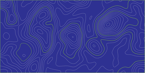 Deep blue topographic contour lines abstract background with topography abstract background geography cartography elevation geometry landscape scientific © Samim islam