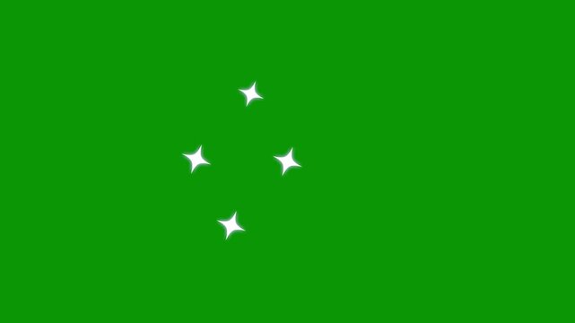 Fairy shining flashing magic twinkle stars starlight green screen.twinkle Sparkle Stars animation, shiny glowing star animation, Glitter sparkle animated.4k