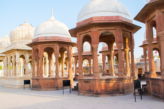 Devi Kund Sagar in Bikaner, Rajasthan, India