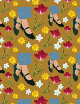 ilustraciones primavera junio