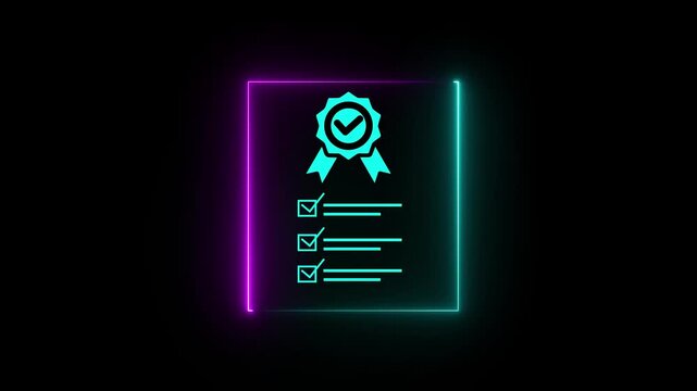 Businessman checking steps through document with a list of checkboxes ,regulation ,practices and policies ,Terms and conditions ,Examination of ethical rules ,Evaluate quality and efficiency.4k video