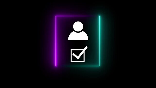 Know your customer (KYC) concept. Businessman use laptop with identity verification symbol for Increase financial security and access personal financial data. Biometrics security.4k video