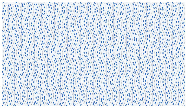 Abstract pattern of black and blue dots