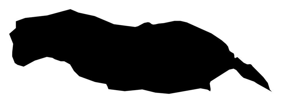 A contour map of Iğdır. Turkish province silhouette