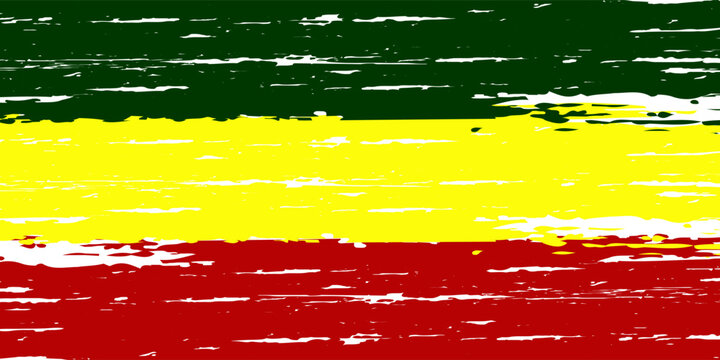 Modern and spectacular reggae music background image design with green, yellow and red colors. eps 10