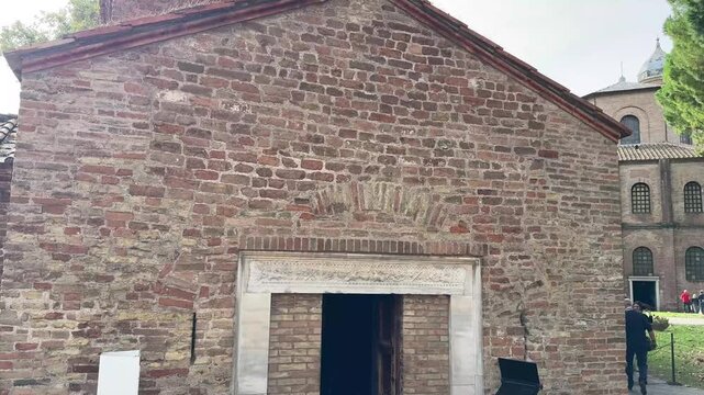 Mausoleum of Galla Placidia in Ravenna, Italy