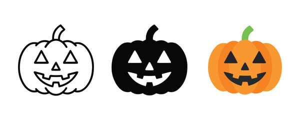 Halloween jack o lantern pumpkins © Rezaul Karim