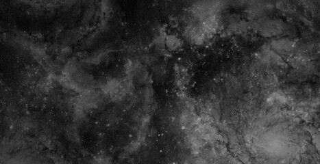 Grayscale universe deep space spiral galaxy stars background  © ShadOw