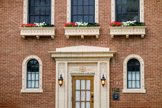 facade of an old building Casper Wyoming