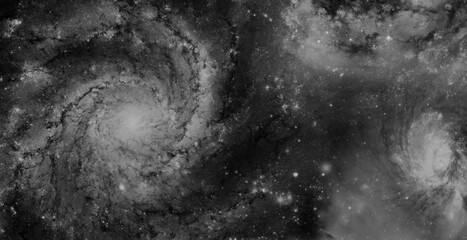 Cosmic Dust Lane Texture in Monochrome for Space Themed Background Design  © ShadOw