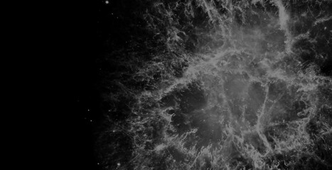Monochrome Space Texture of Nebula Formation for Astronomy Concept Design  © ShadOw