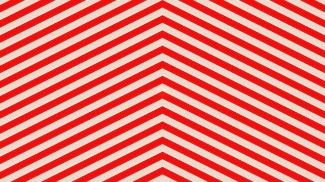 Bright red and cream diagonal striped pattern for modern designs