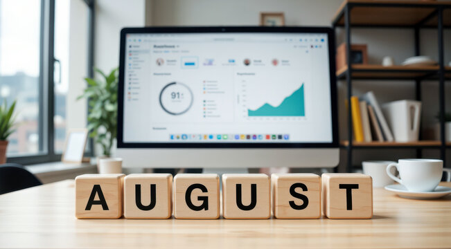 August quarterly earnings report analysis evaluating third quarter financial performance projections for seasonal business growth planning within fiscal reporting cycles