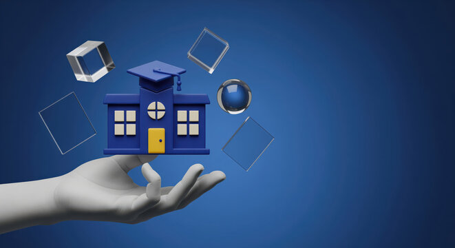 Education access and school enrollment theme for scholarship planning and online study programs, supporting admissions marketing, tutoring services and distance learning resources for families
