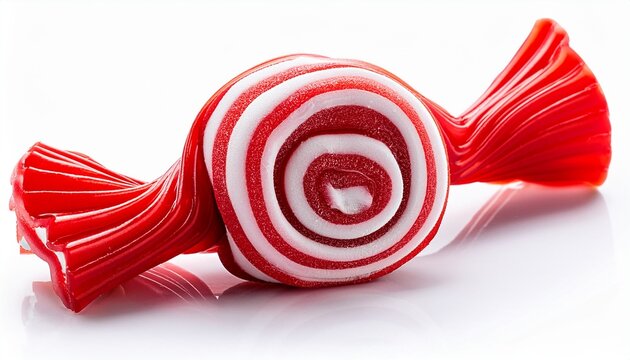 twizzlers strawberry licorice isolated on white background or white background