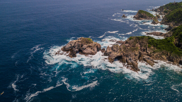 Aerea Espinazo del Diablo, Puerto &Aacute;ngel, Oaxaca