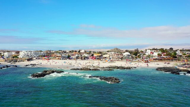 video Bahia Inglesa Chile toma aerea Clip14