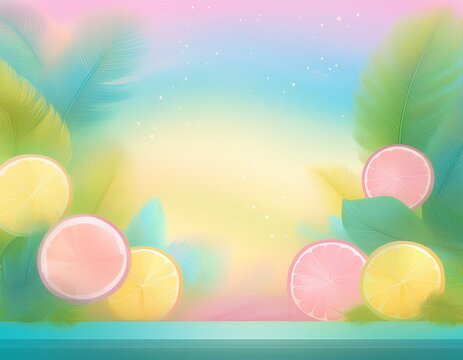 cute pastel backgrounds that come in a summer style