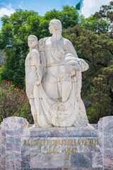 Obraz premium Mexico City, Mexico - April 04, 2024. Altar to the Fatherland - Altar a la Patria