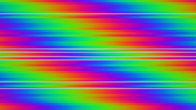 Vibrant digital pattern of colorful abstract lines