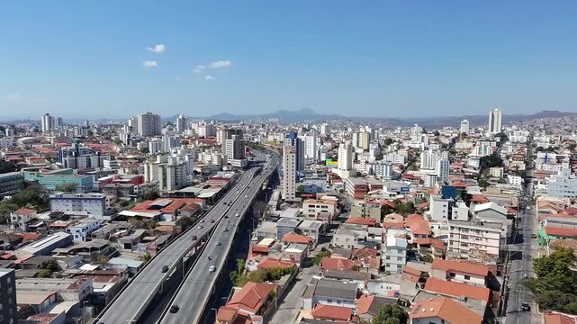 Imagens A&eacute;reas de Drone do Col&eacute;gio Batista e Conc&oacute;rdia, Belo Horizonte, Brasil