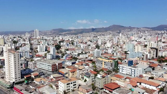 Imagens A&eacute;reas de Drone do Col&eacute;gio Batista e Conc&oacute;rdia, Belo Horizonte, Brasil