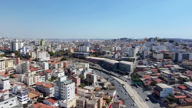 Imagens A&eacute;reas de Drone do Col&eacute;gio Batista e Conc&oacute;rdia, Belo Horizonte, Brasil