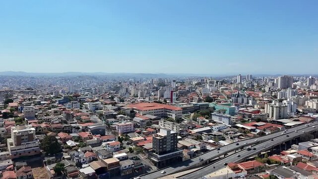 Imagens A&eacute;reas de Drone do Col&eacute;gio Batista e Conc&oacute;rdia, Belo Horizonte, Brasil