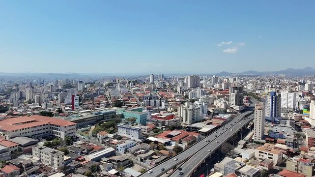 Imagens A&eacute;reas de Drone do Col&eacute;gio Batista e Conc&oacute;rdia, Belo Horizonte, Brasil