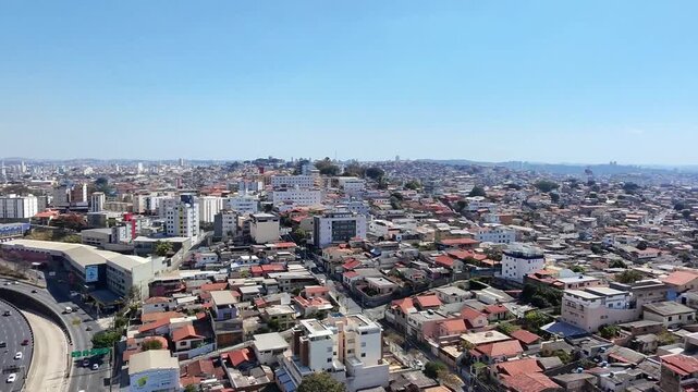 Imagens A&eacute;reas de Drone do Col&eacute;gio Batista e Conc&oacute;rdia, Belo Horizonte, Brasil
