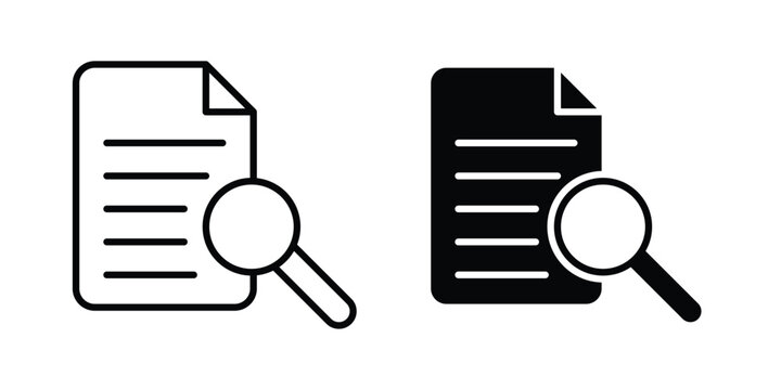 Search document icon