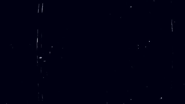 Curved vertical scanline glitch and grain texture of an old television