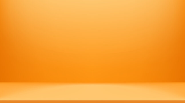 Soft gradient backdrop transitioning from warm gold to light yellow. Vector background creating an elegant limbo setting for professional photography and contemporary displays