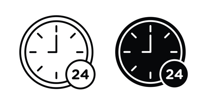 Time twenty four icon
