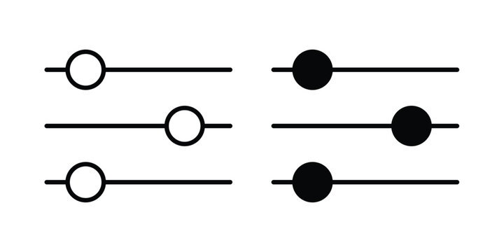 Settings sliders icon
