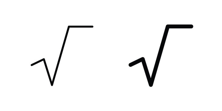 Square root icon