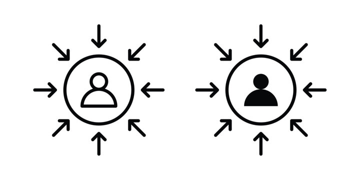 Centric consumer icon