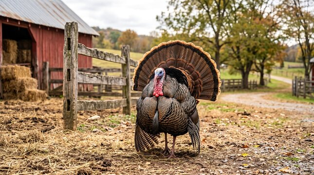 turkey in the forest
