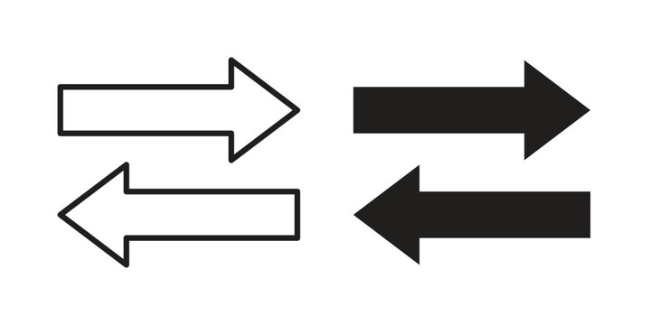 Transfer arrows icon