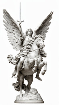 estatua, escultura, &aacute;ngel, gemas, arte, arquitectura, monumento, cielo, antiguas, viejo, canica, religiones, s&iacute;mbolo, historia, antig&uuml;edad, europa, fuente, italia, famosa, mujer, figura, turismo