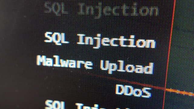 Digital Security Threats and Cyber Attack Log List