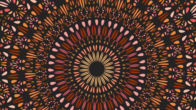 abstract seamless pattern with circles