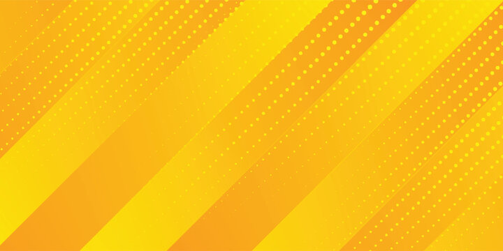 Vector Retro komik kuning latar belakang raster gradien halftone hip pop cover