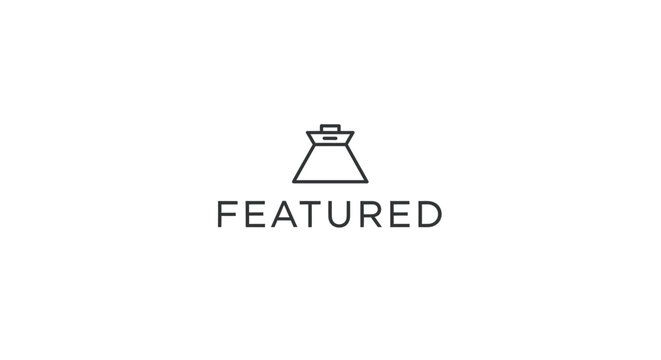 Featured Icon with Pyramid Shape.