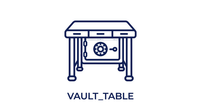 Secure Vault Safe Deposit Box.