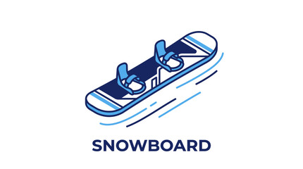 Snowboard sports equipment for winter. © Haroh