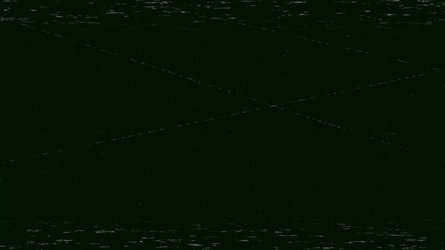Abstract static television with random scanline and scratch noise texture